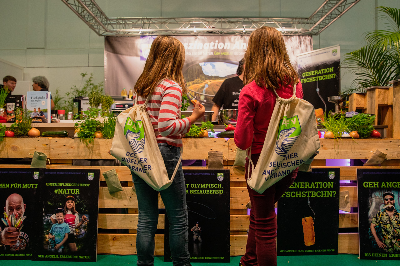 Der Stand des DAFV auf der AngelWelt Berlin