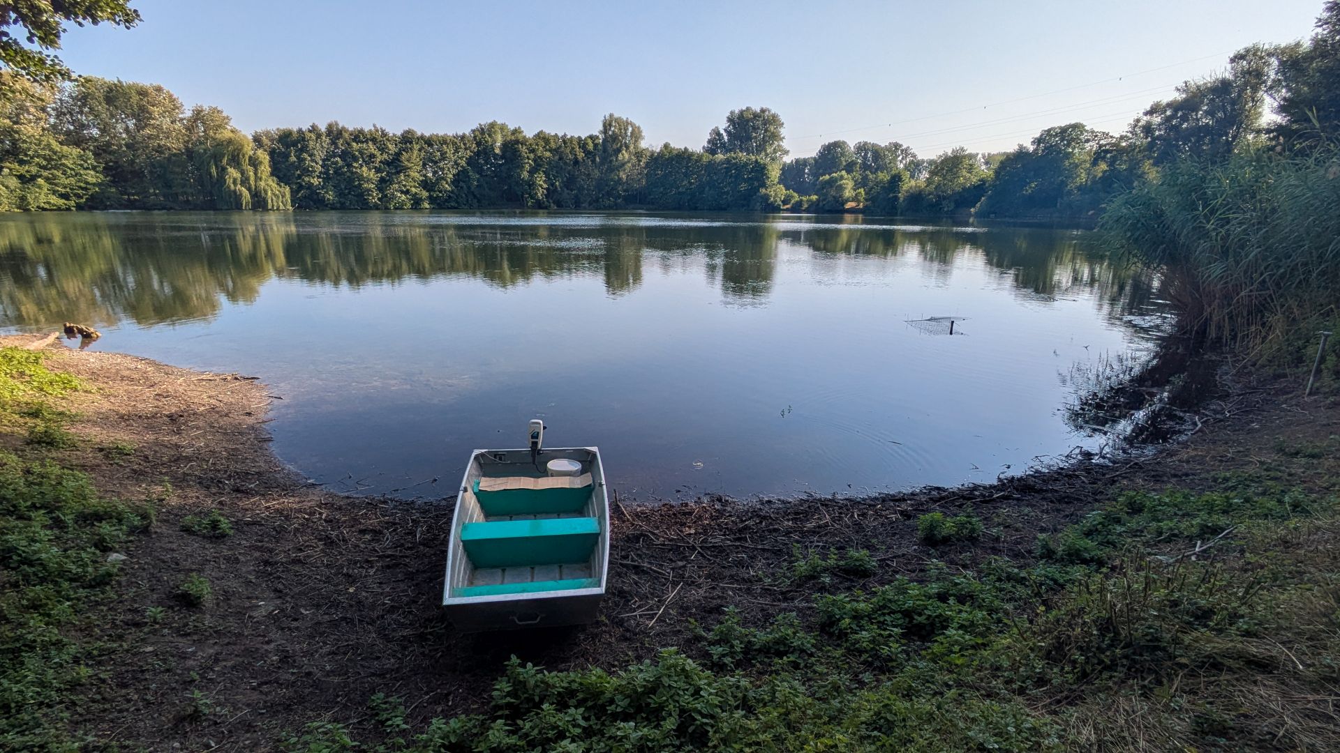 Der Große Moorsee – idyllisch und ökologisch herausfordernd, Foto: Sven Buttler, ASV Pfungstadt e.V.