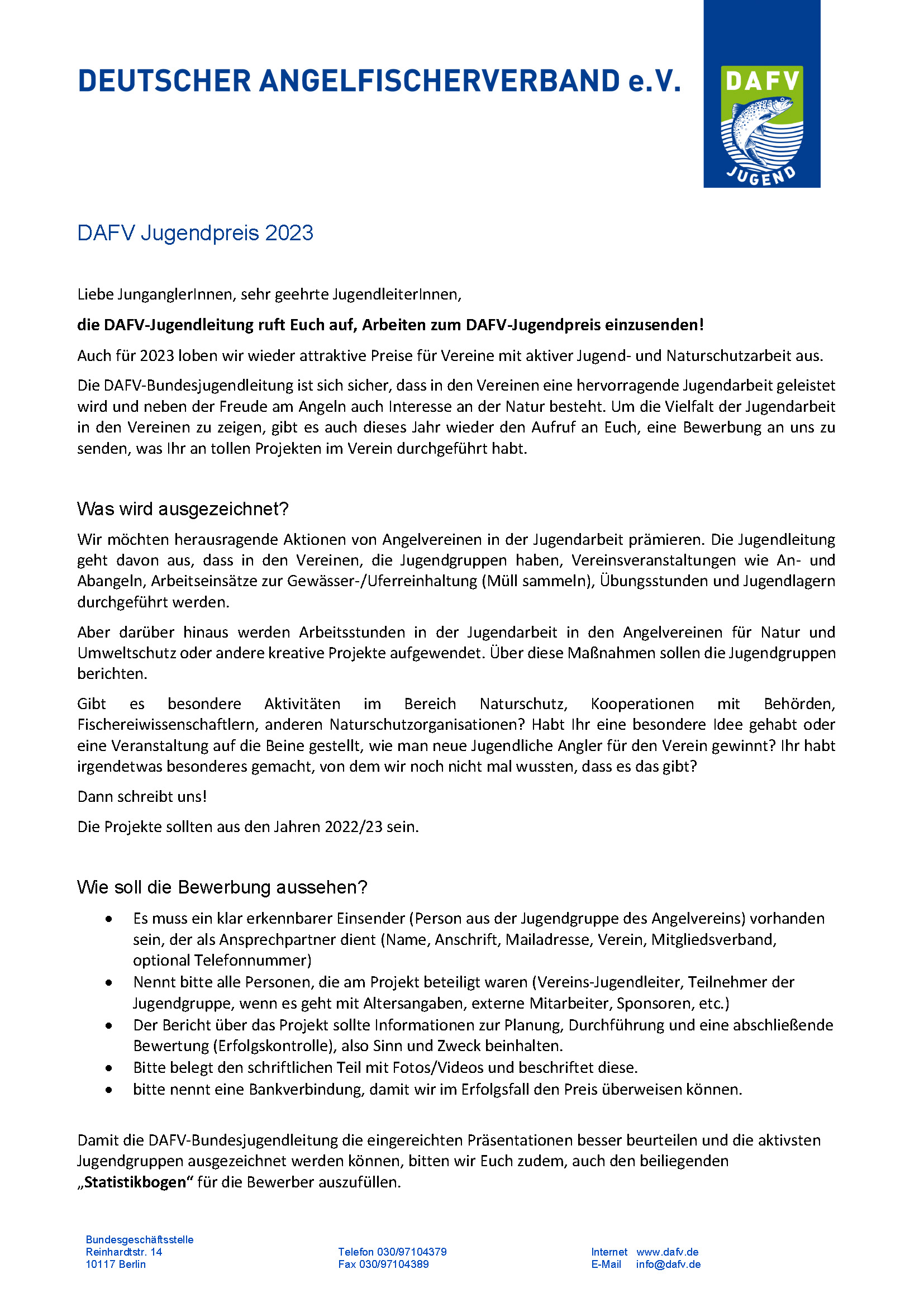 DAFV Jugendpreis 2023