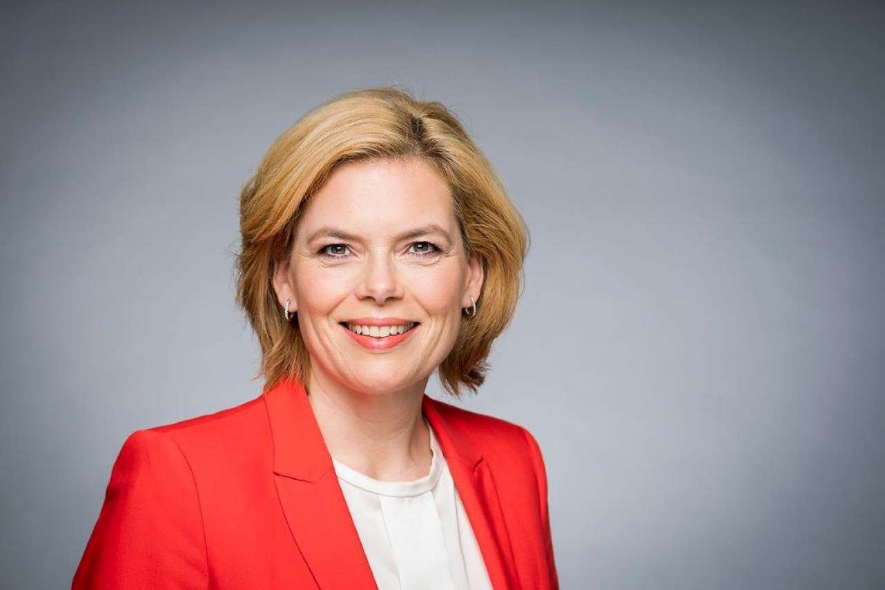 Bundesministerin für Ernährung & Landwirtschaft Julia Klöckner.